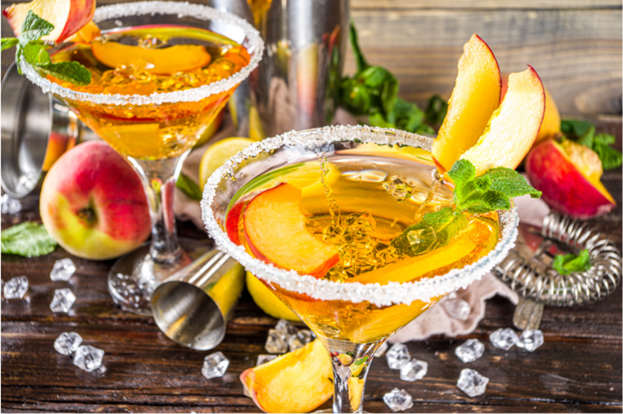 PREMIUM 5-Pack White Peach Sangria Slushy Wine Slushy Mix