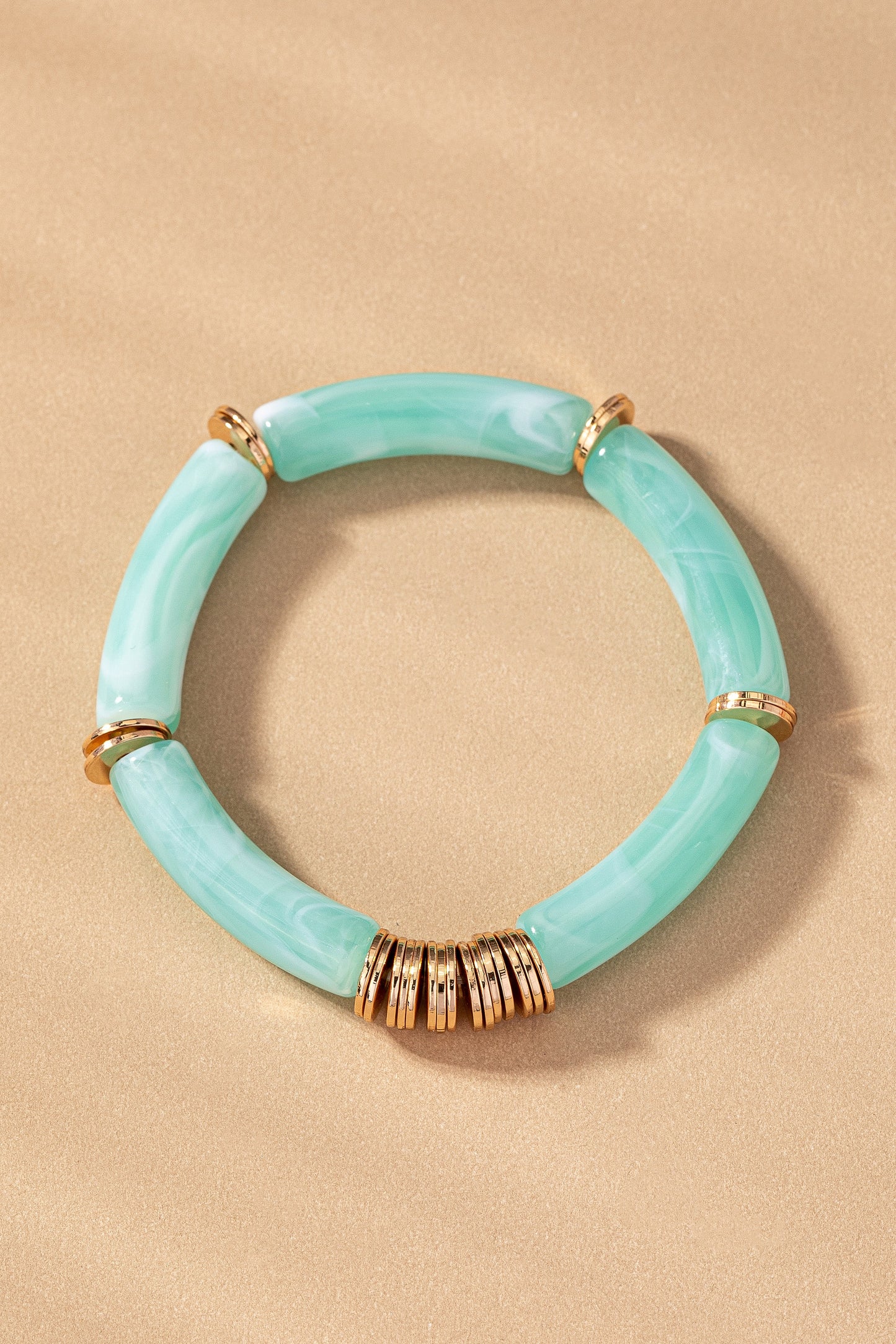 RESIN CURVE BAR BRACELET #286