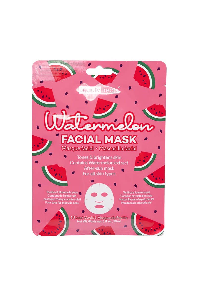 Beauty Treats 229 Watermelon Facial Mask