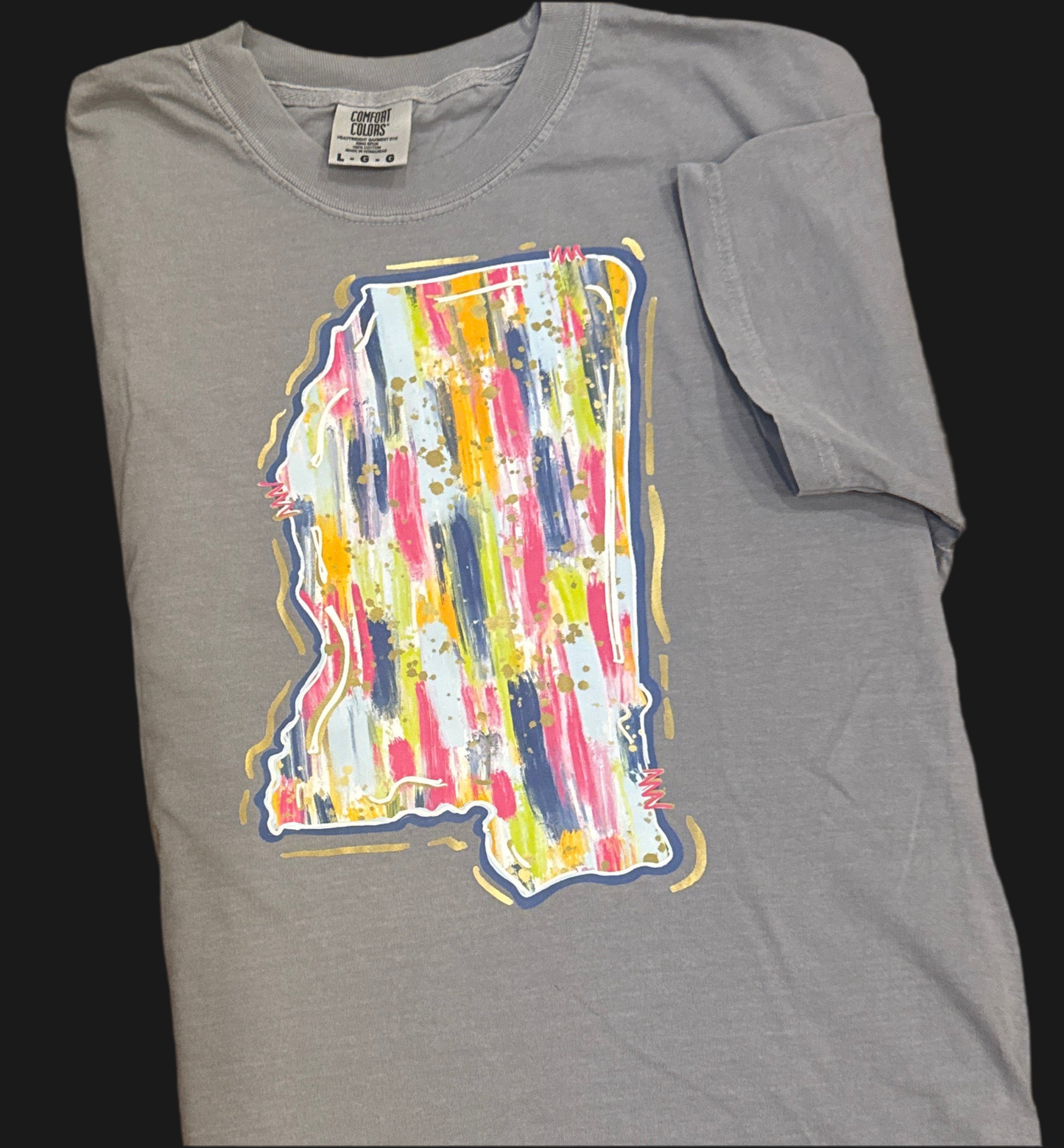 Brush Stroke MS Graphic T-Shirt