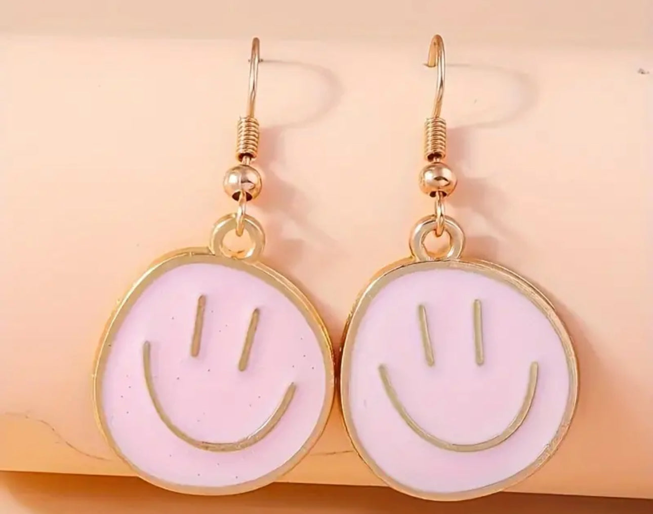 Enamel Smiley Face Dangle