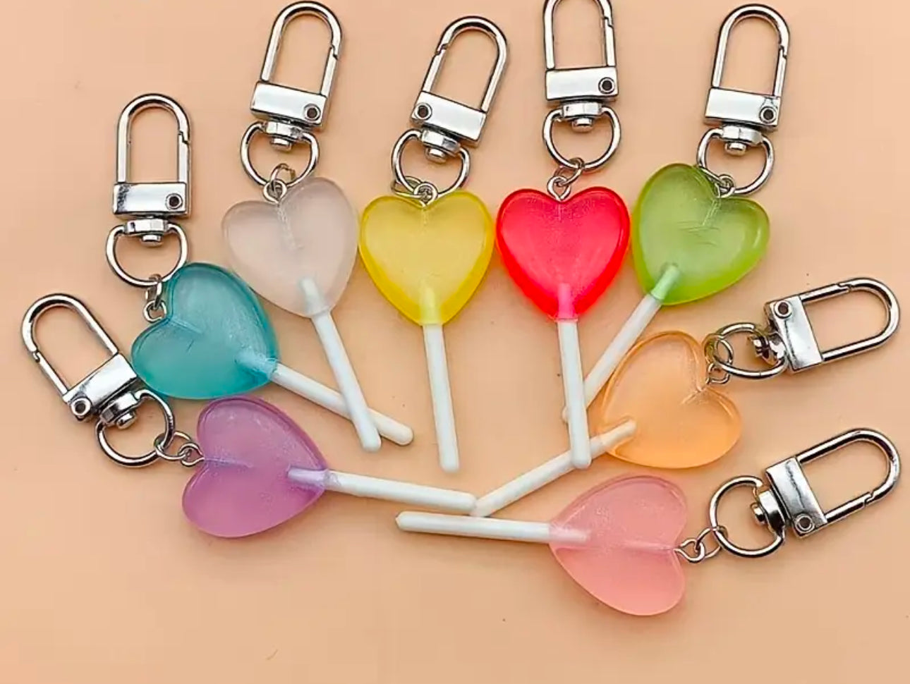 Heart Sucker Bag Charm