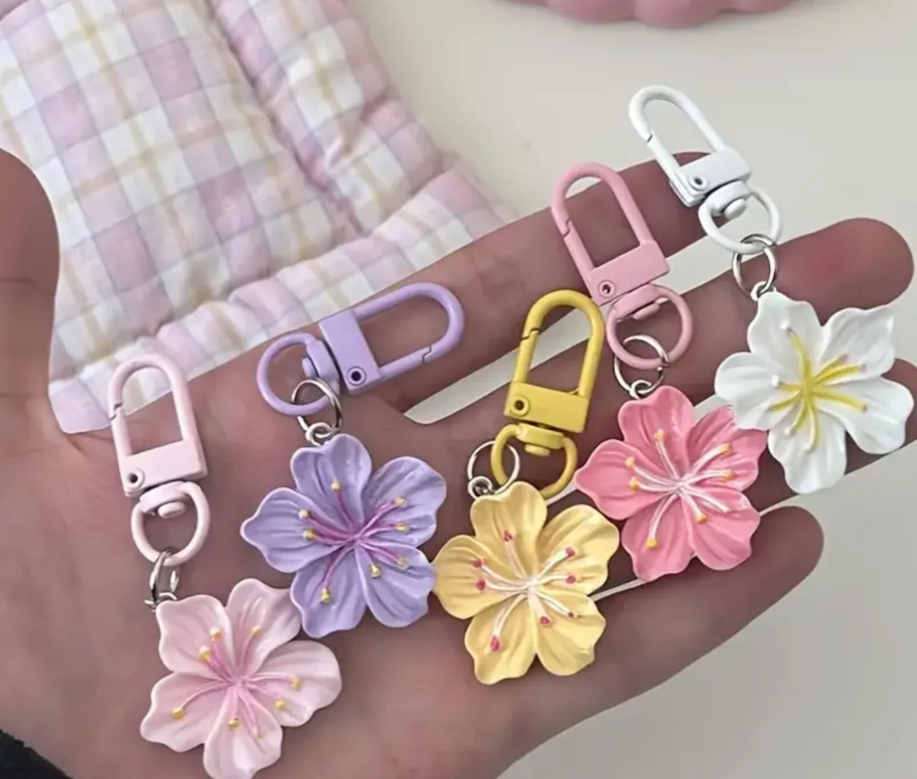 Cherry Blossom Key Chain