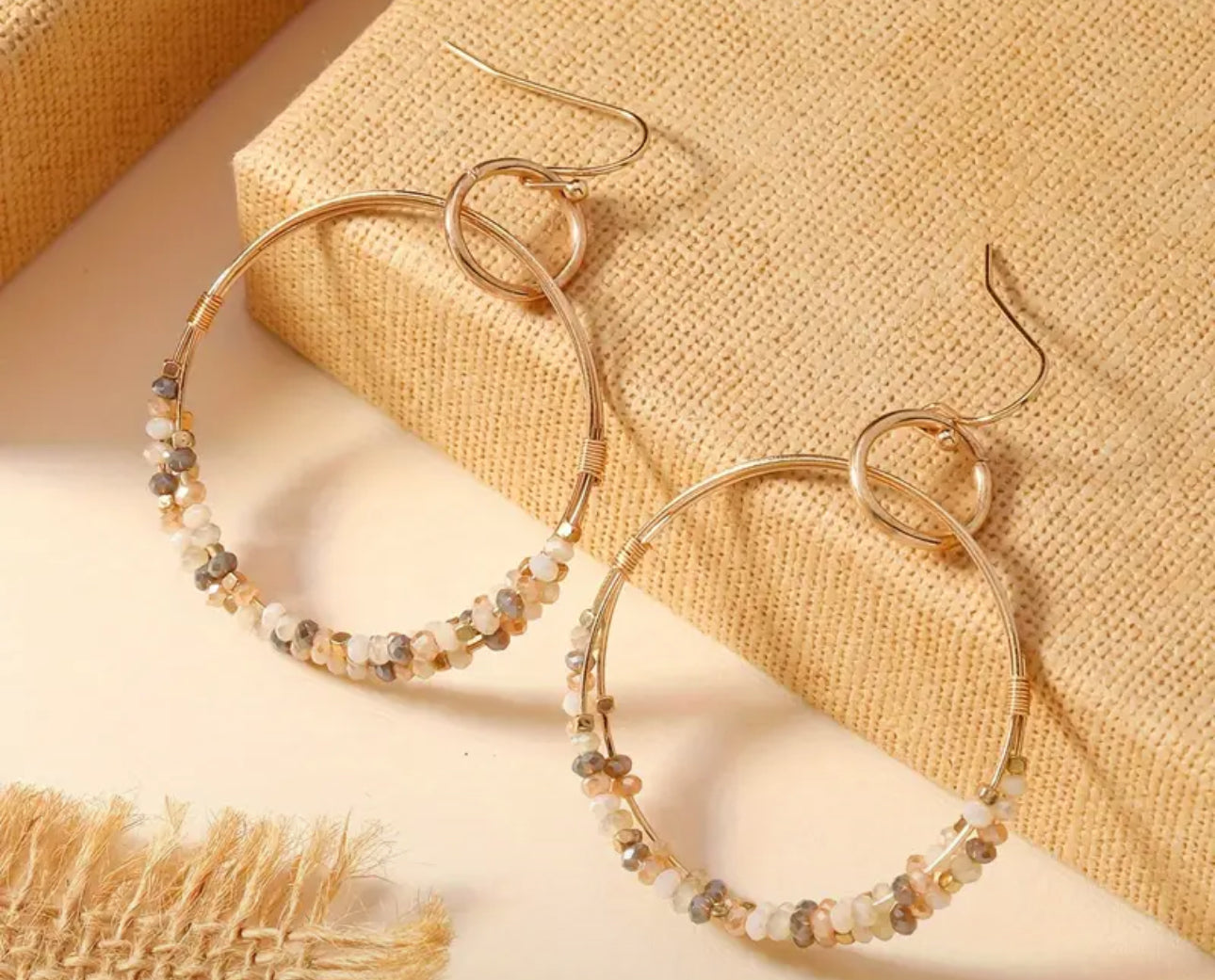 Boho Glass Earrings
