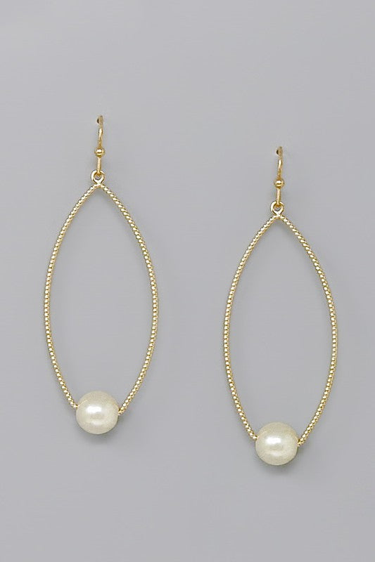 Pearl Beaded Earrings J-55
