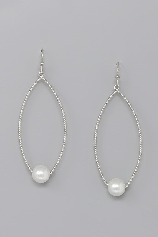 Pearl Beaded Earrings J-55