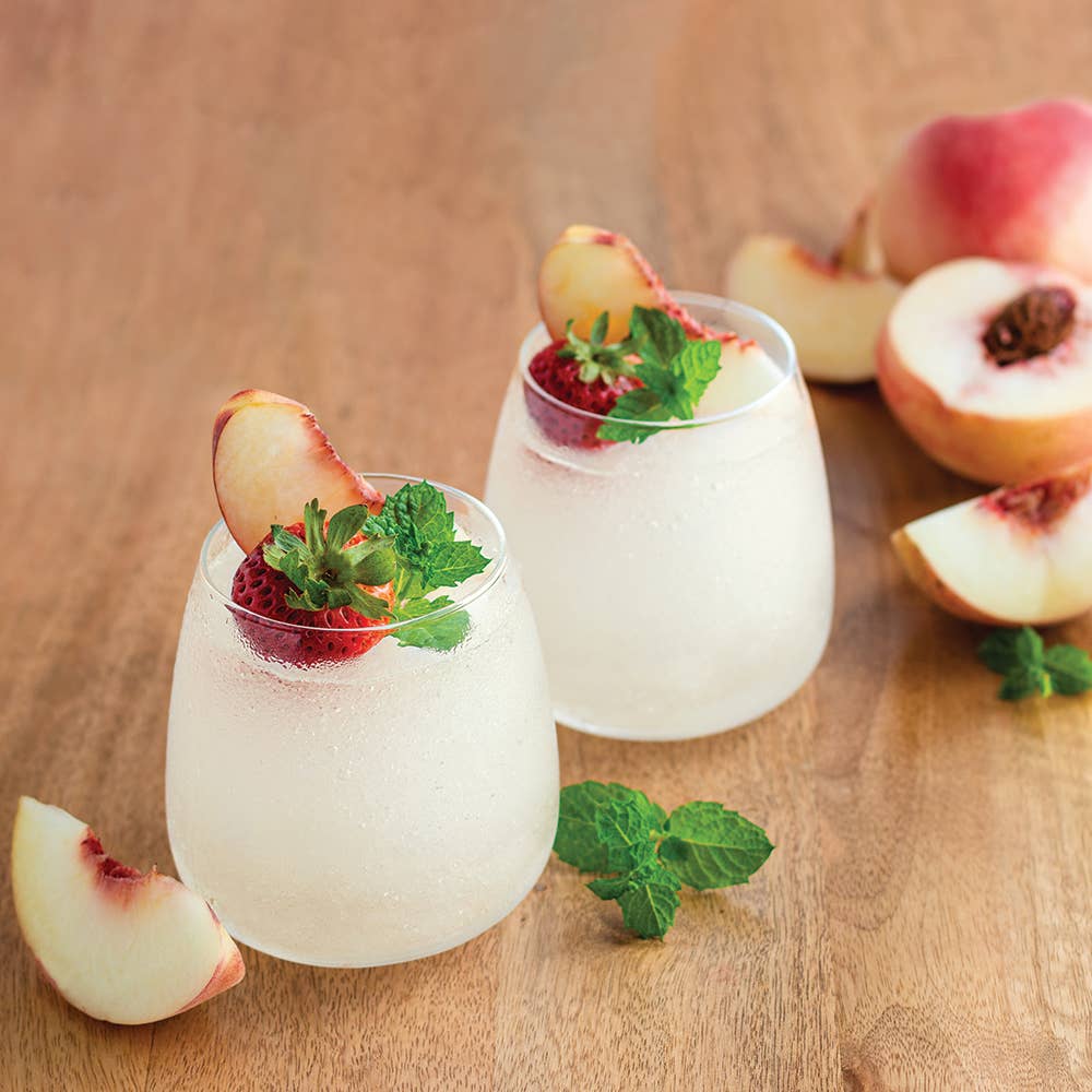 PREMIUM 5-Pack White Peach Sangria Slushy Wine Slushy Mix