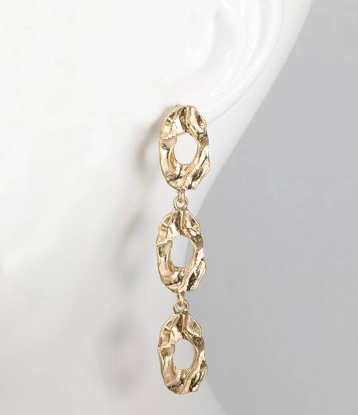 Triple Open Oval Earrings 179
