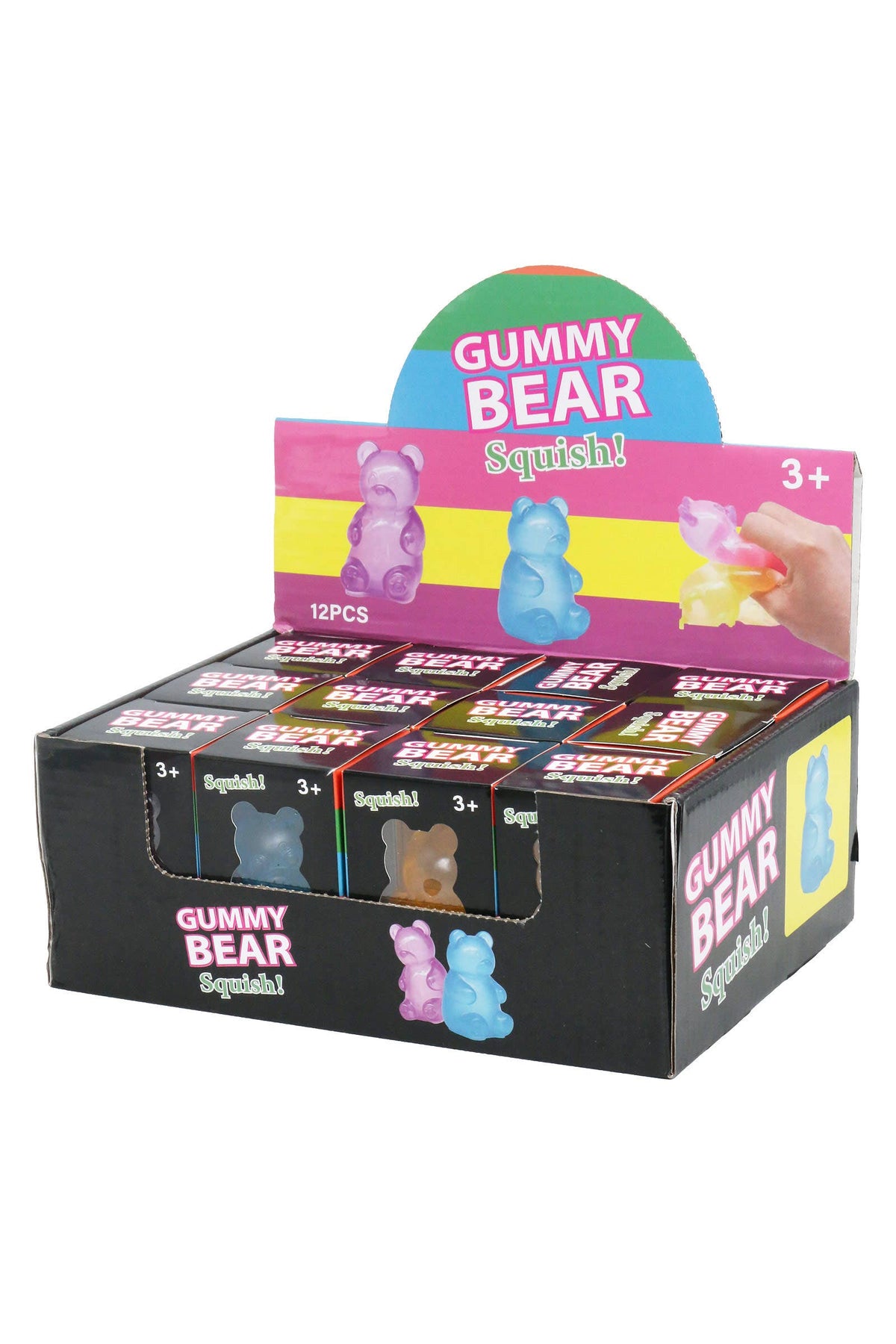 Mini Teddy Bear Thick Maltose Putty Filled Squishy
