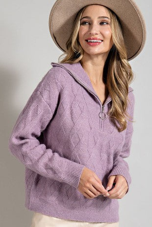 QUARTER ZIP PULLOVER #297