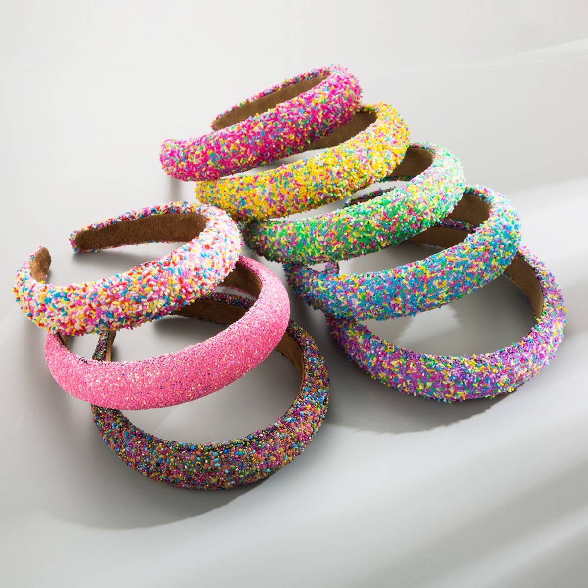 Colorful Sequin Padded Wide Headband