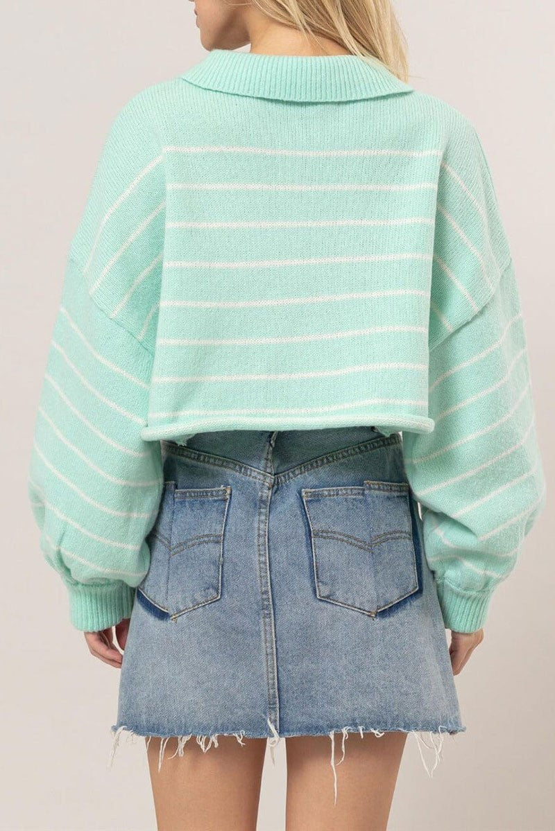 Stripe Pullover Sweater