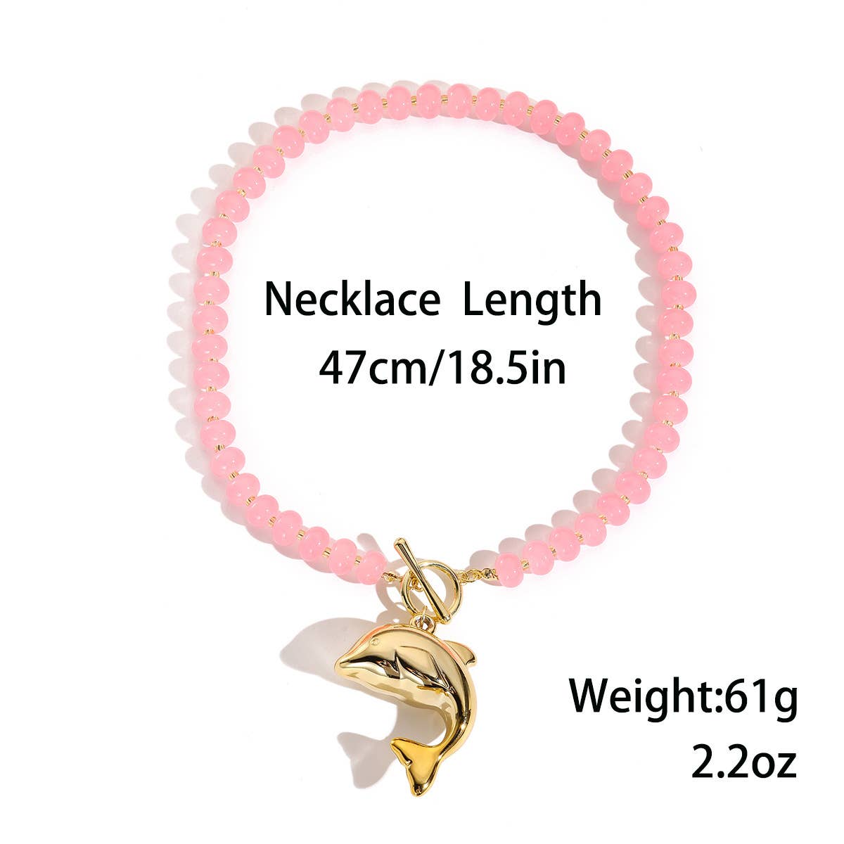 Candy-Colored Summer Beaded Necklace