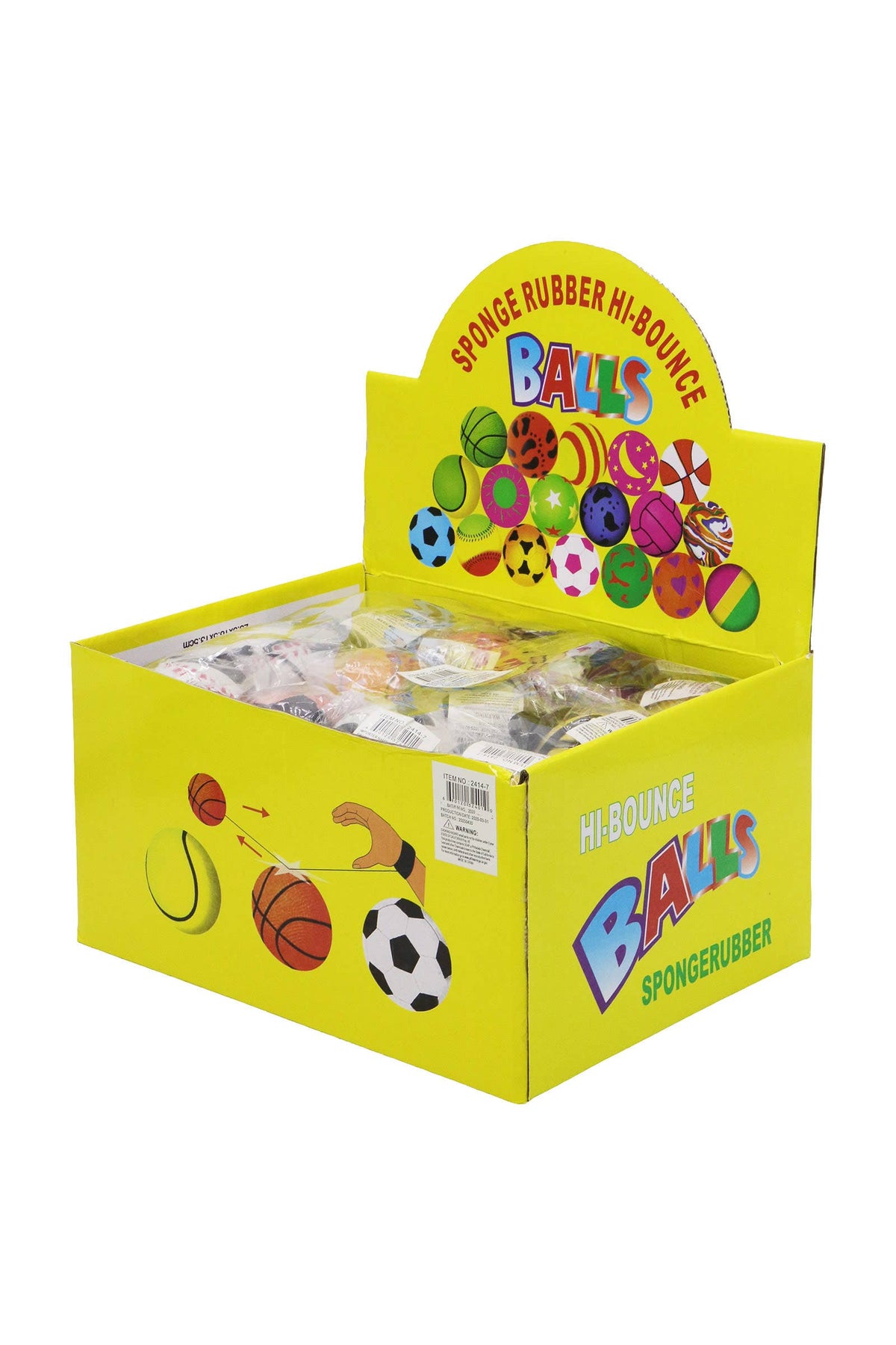 Throw Back Sports Bouncy Rubber Return Ball
