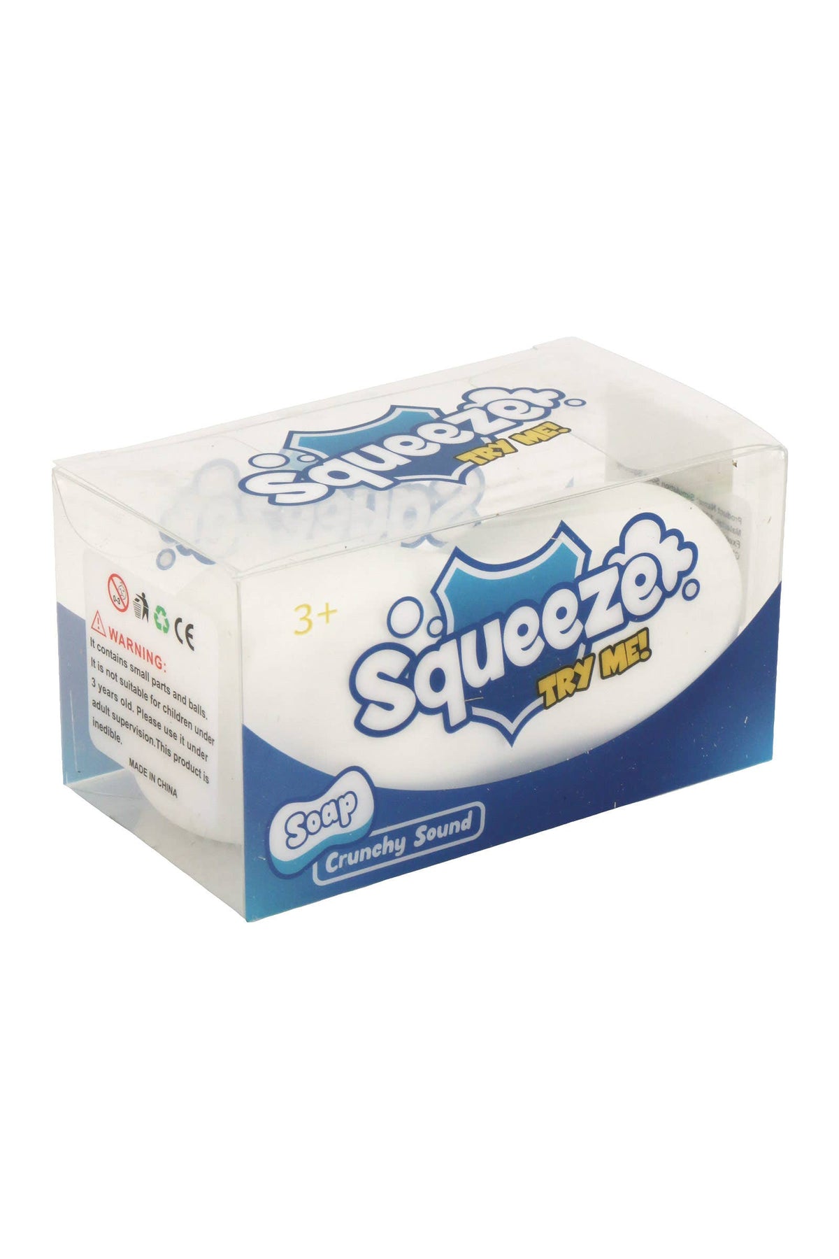 Soap Zero Rebound Crunchy Bead Slime Filled Scented Squishy
