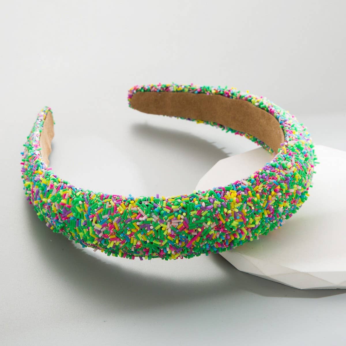 Colorful Sequin Padded Wide Headband