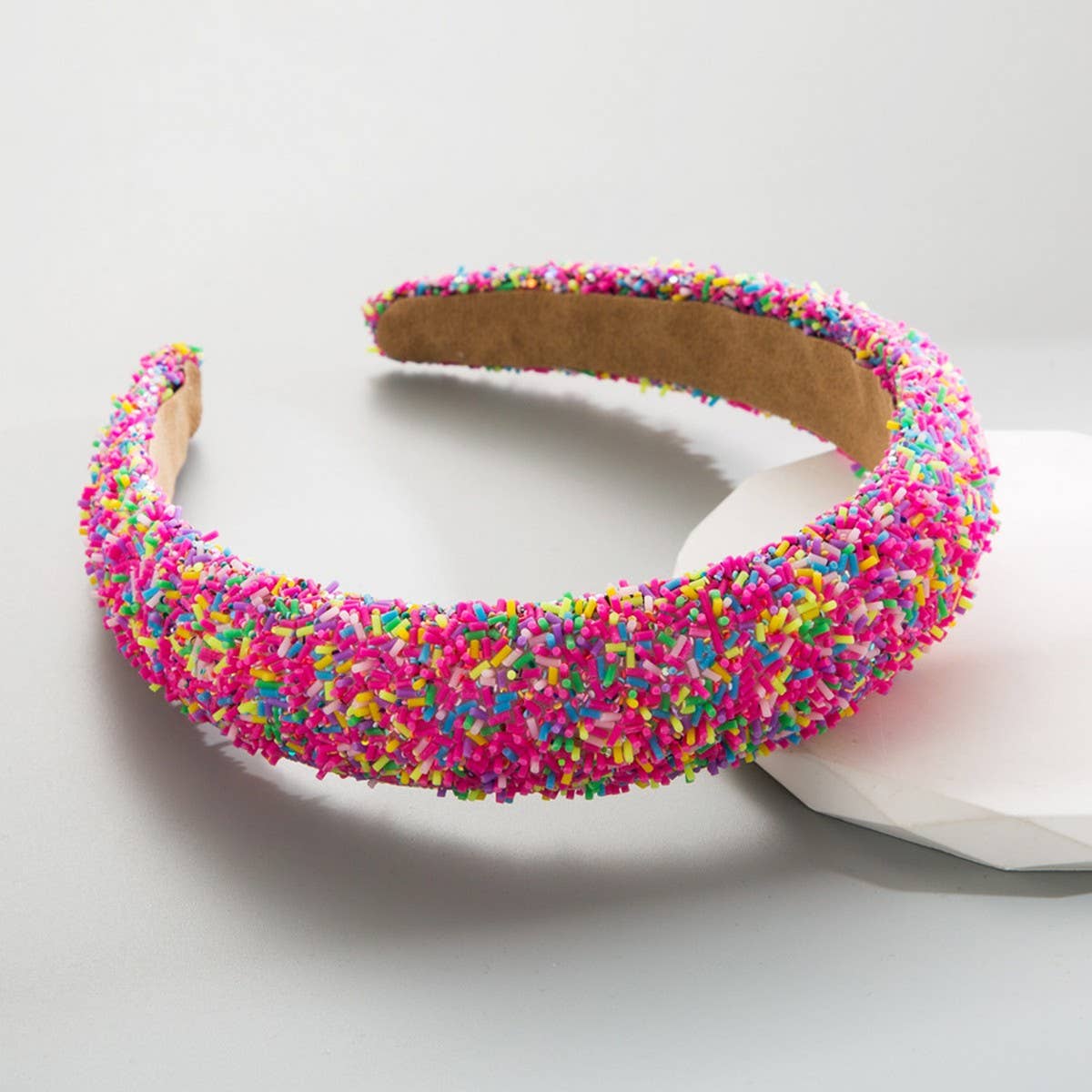 Colorful Sequin Padded Wide Headband