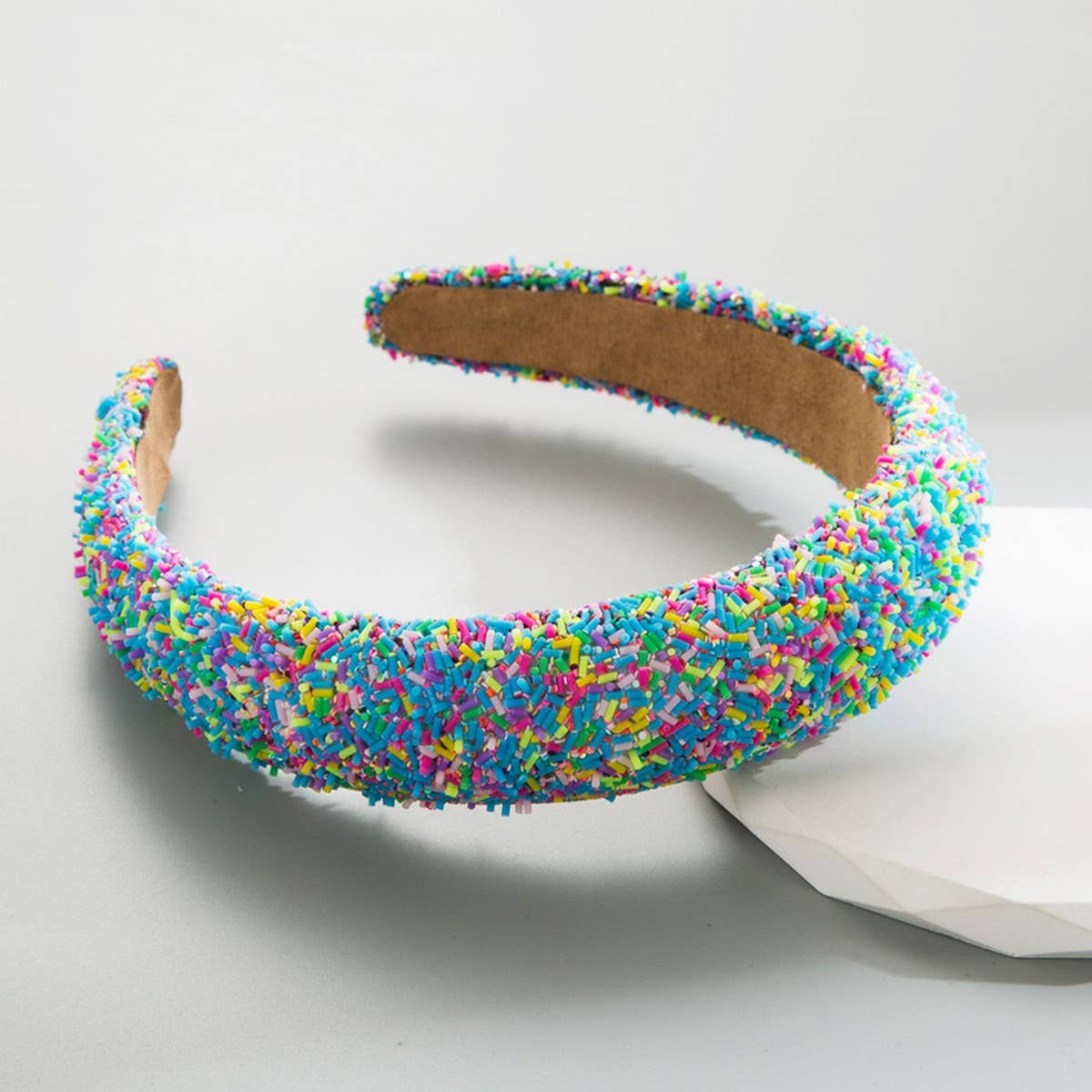 Colorful Sequin Padded Wide Headband