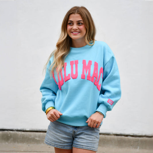 LM-Blue/Hot Pink Puff