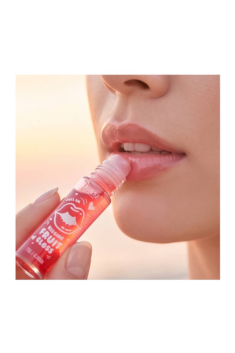 AMUSE LIP020-1M Roll-On Kissing Fruit Lip Gloss - 36 pcs