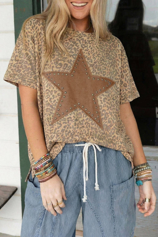 Leopard Star Patch