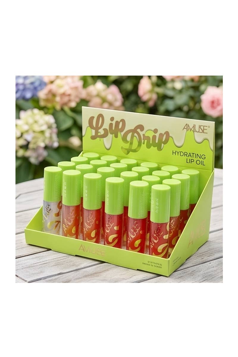 AMUSE LIP2147 Lip Drip Hydrating Lip Oil - 24 pcs