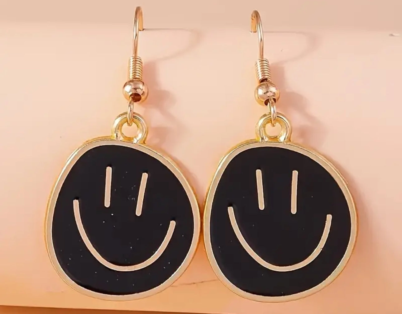 Enamel Smiley Face Dangle