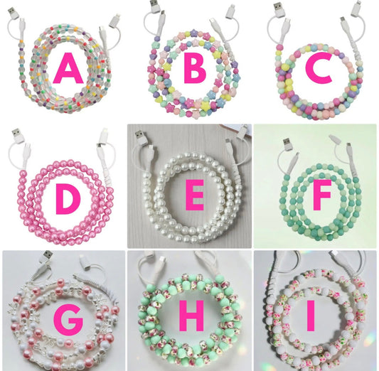 Beaded Chargers