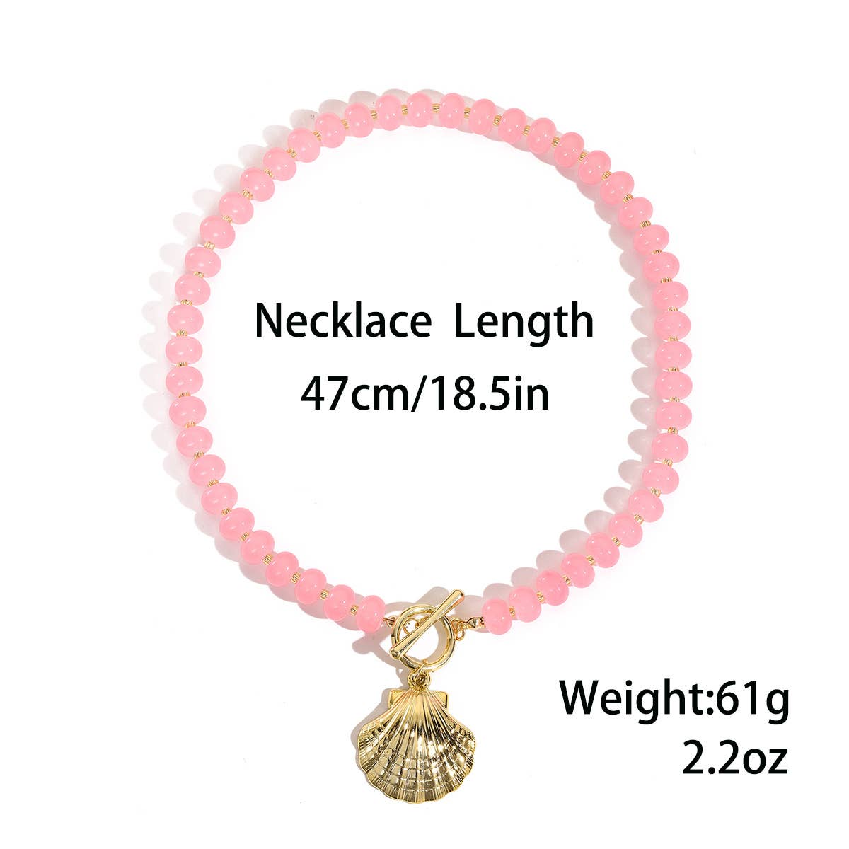 Candy-Colored Summer Beaded Necklace