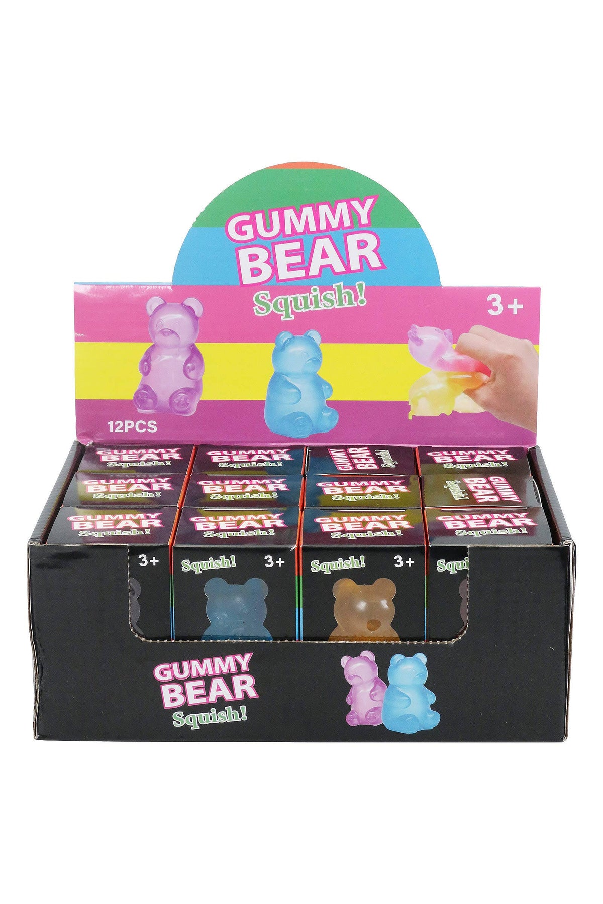 Mini Teddy Bear Thick Maltose Putty Filled Squishy