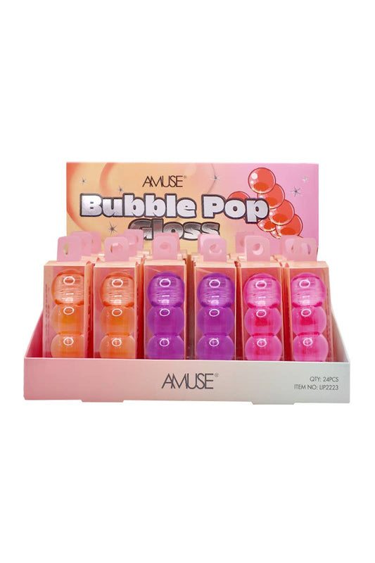 AMUSE LIP2223 Bubble Pop Clear Gloss