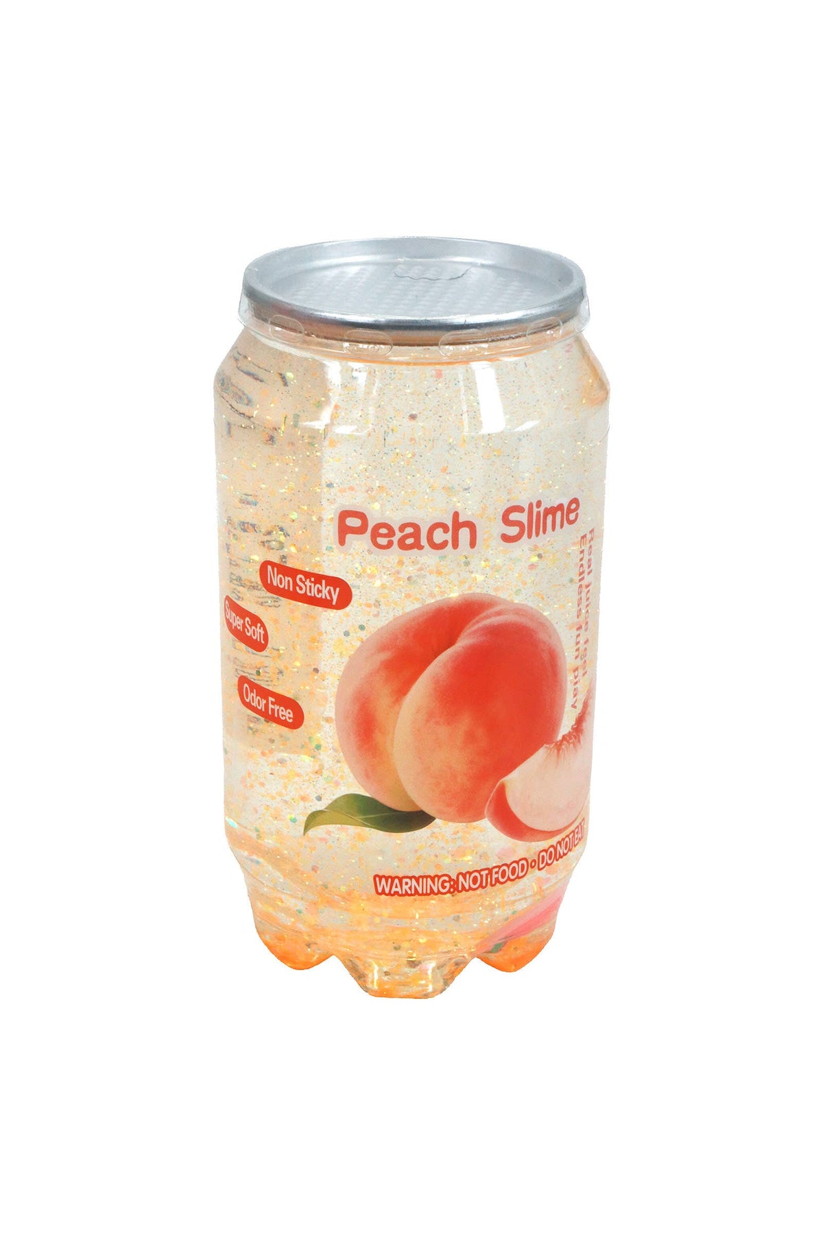 Sparkling Pink Fruit Variety Soda Can Glitter Slime