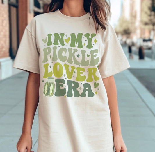 Pickle Lover Pickle Era Funny Pickle Graphic Tee