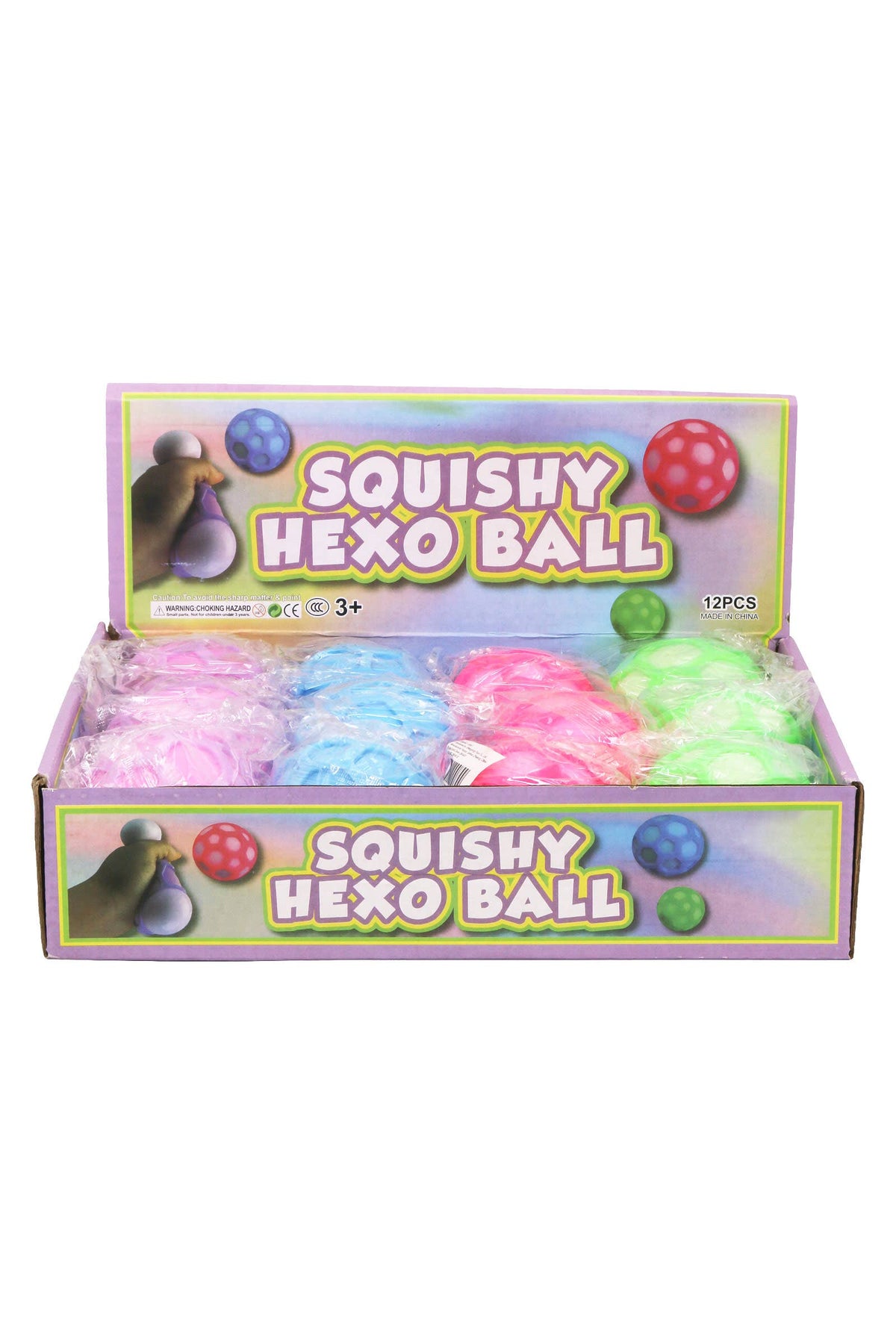 Geometric Net Sphere Slime Filled Squishy Stress Relief Toy