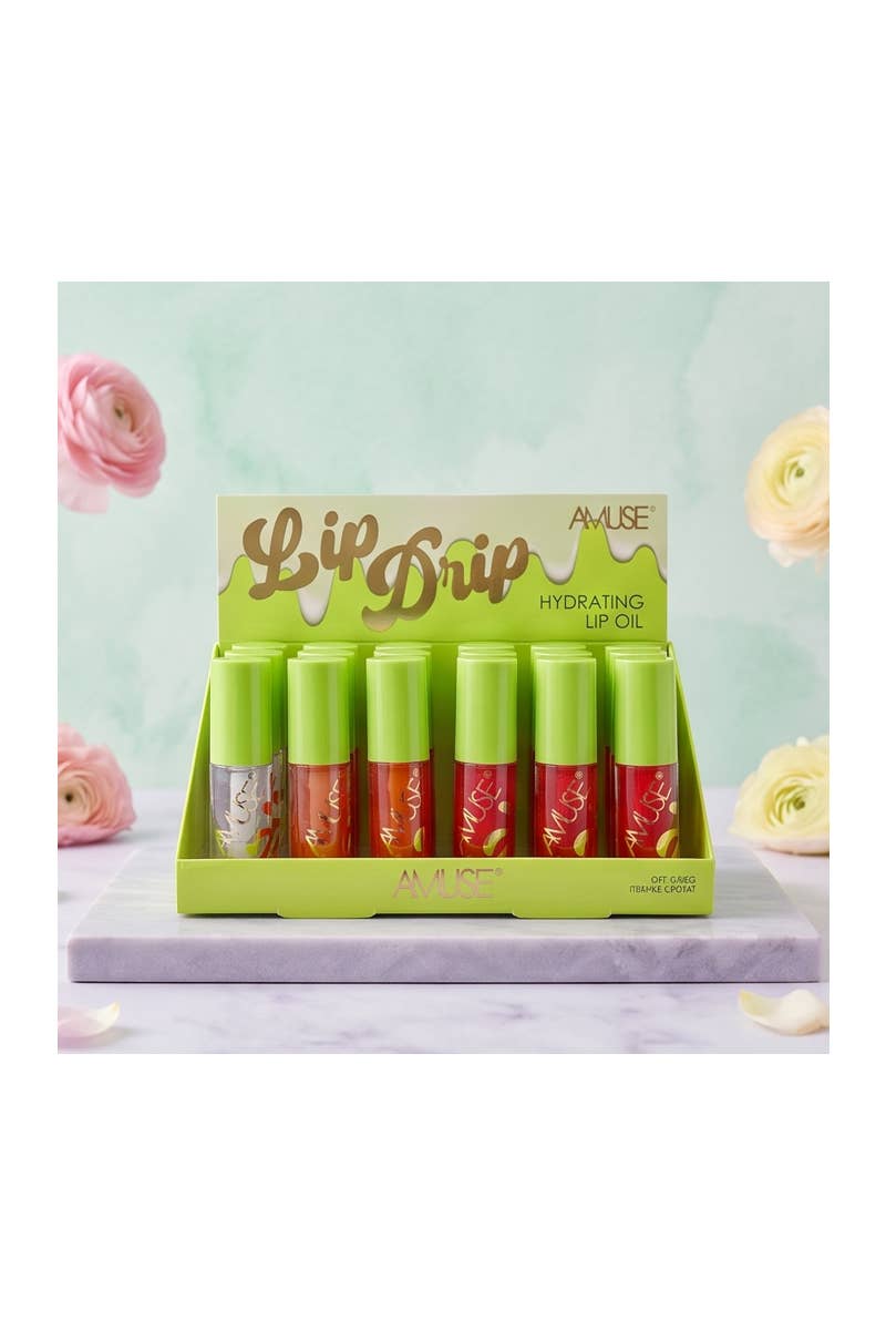 AMUSE LIP2147 Lip Drip Hydrating Lip Oil - 24 pcs
