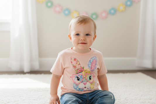 Patchwork Bunny Face