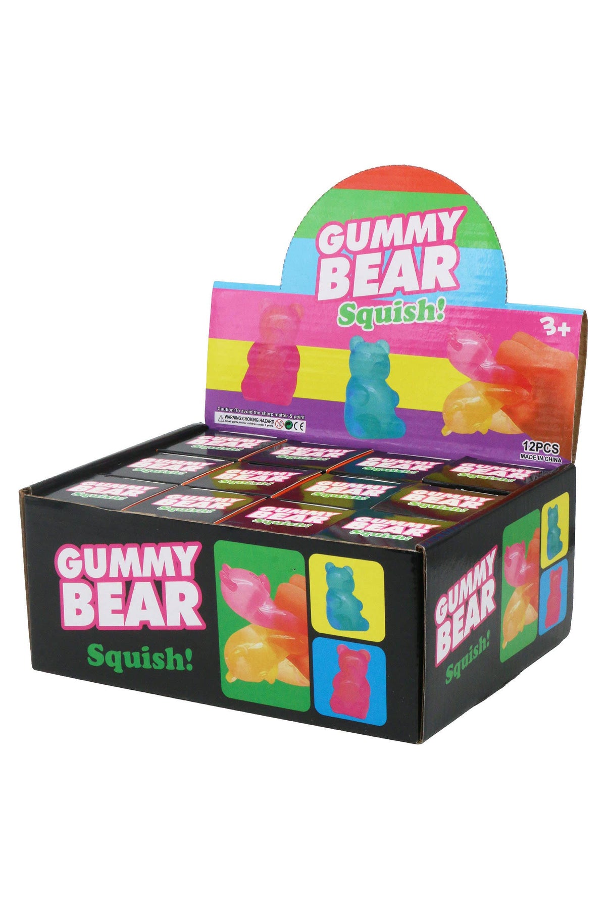 Mini Teddy Bear Thick Maltose Putty Filled Squishy