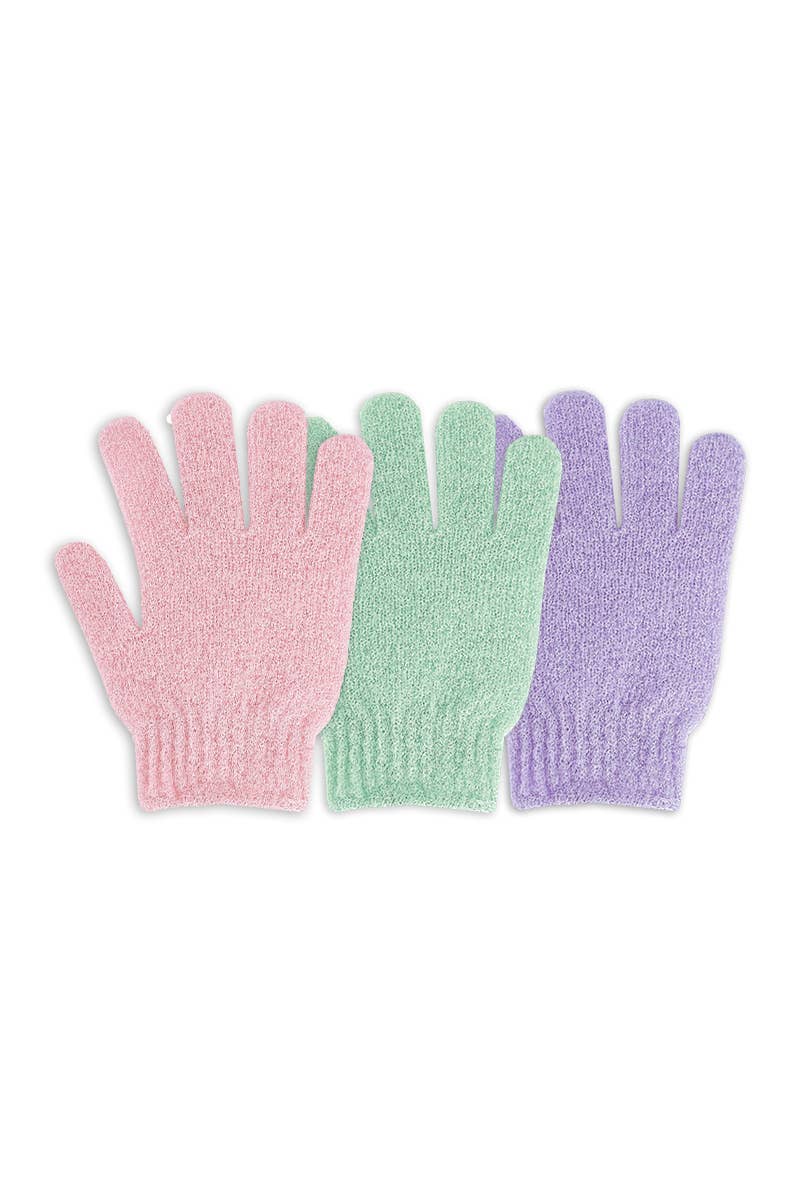 CALA 68145 Exfoliating Bath Gloves - 12