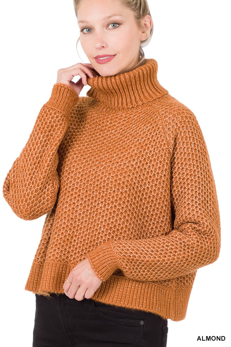 TURTLENECK MELANGE SWEATER 904