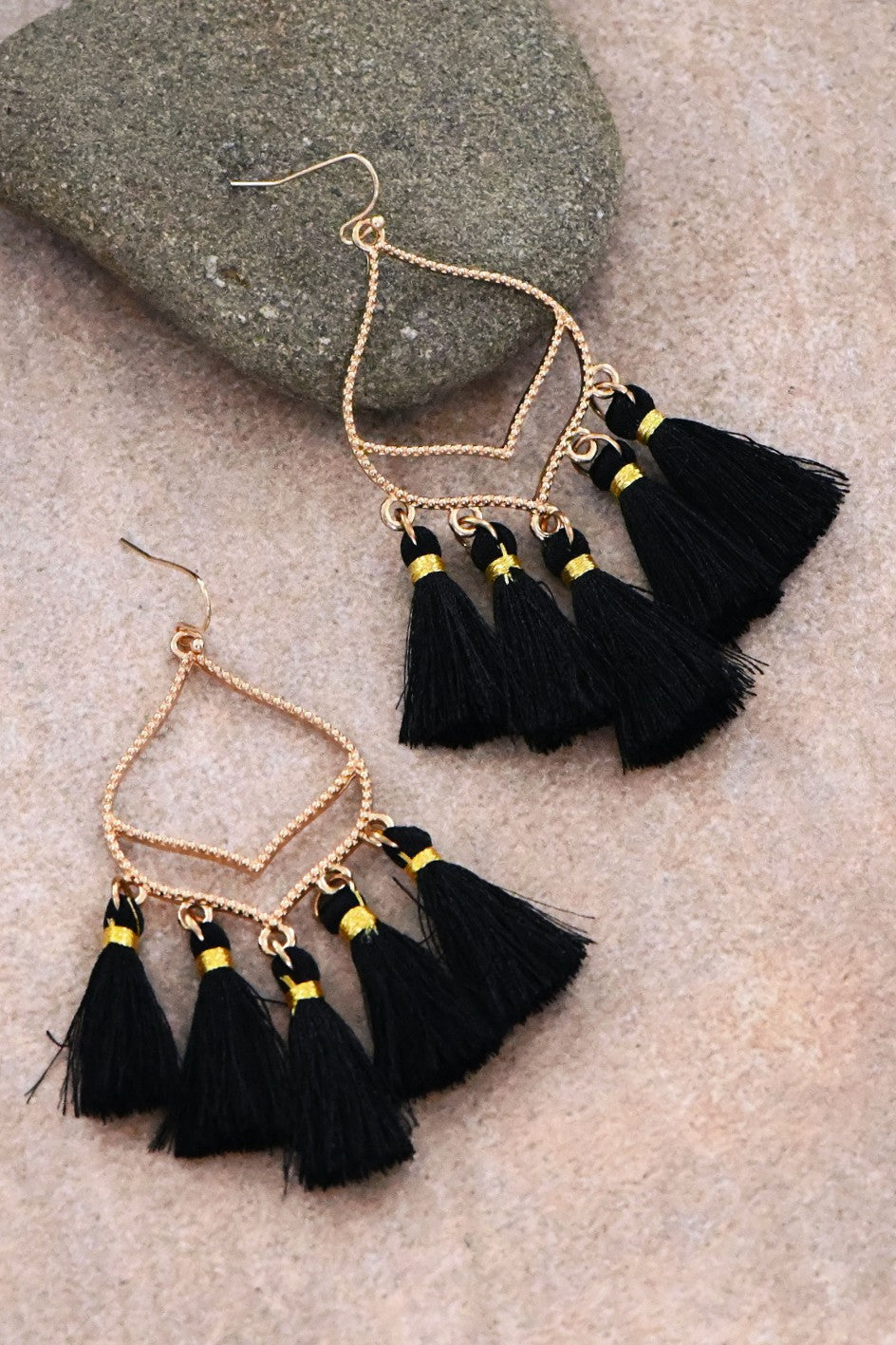 Boho Chic Tassel Drop Earrings 169